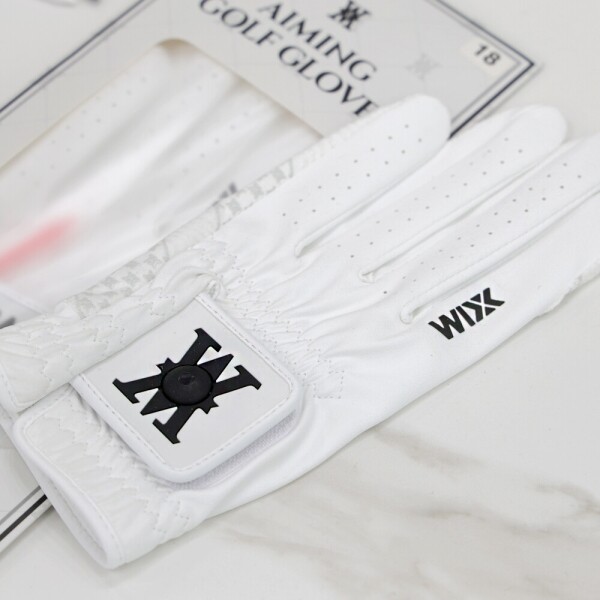 투딘골프,[윅스] 논슬립 실리콘 에이밍 골프 장갑 (그립가이드, 에이밍기능) 왼손,오른손