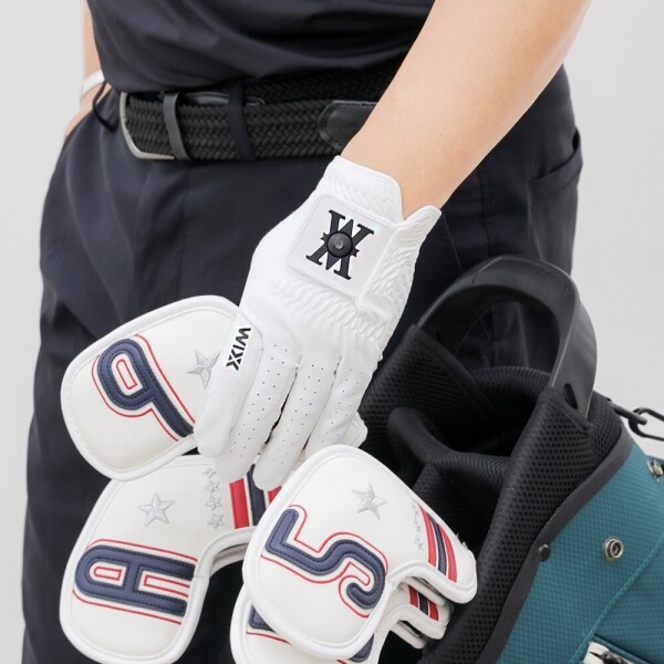 투딘골프,[윅스] 논슬립 실리콘 에이밍 골프 장갑 10+2 구성 / (그립가이드, 에이밍기능) 왼손,오른손